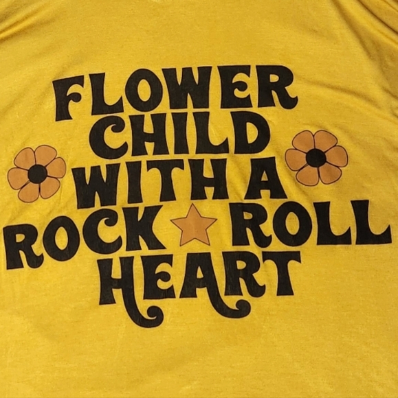 Flower Child Hippie Top - Picture 3 of 3